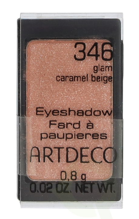 Artdeco Glamour Shimmer Eyeshadow 0.8 g #346 Glam Caramel Beige ryhmässä KAUNEUS JA TERVEYS / Meikit / Silmät ja kulmat / Luomivärit @ TP E-commerce Nordic AB (D39533)
