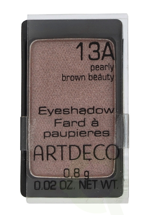Artdeco Pearl Eyeshadow 0.8 g #13A Pearly Brown Beauty ryhmässä KAUNEUS JA TERVEYS / Meikit / Silmät ja kulmat / Luomivärit @ TP E-commerce Nordic AB (D39534)