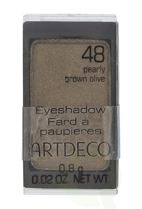Artdeco Pearl Eyeshadow 0.8 g #48 Pearly Brown Olive ryhmässä KAUNEUS JA TERVEYS / Meikit / Silmät ja kulmat / Luomivärit @ TP E-commerce Nordic AB (D39541)