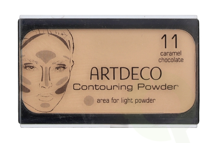 Artdeco Contouring Powder 5 g #11 Caramel Chocolate ryhmässä KAUNEUS JA TERVEYS / Meikit / Meikit Kasvot / Puuteri @ TP E-commerce Nordic AB (D39544)