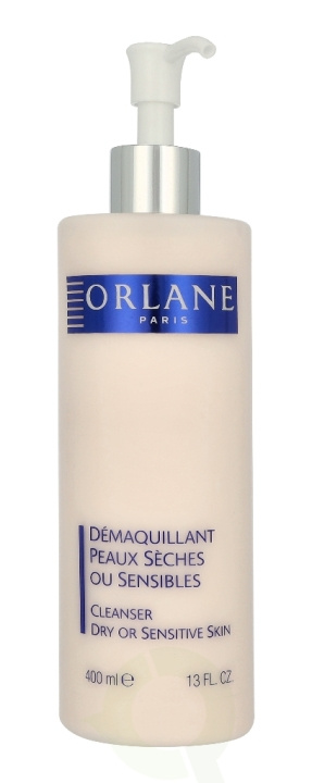 Orlane Cleanser Dry Or Sensitive skin 400 ml ryhmässä KAUNEUS JA TERVEYS / Ihonhoito / Kasvot / Päivävoide @ TP E-commerce Nordic AB (D39550)