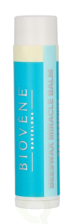 Biovene Kiss-Ready Fresh! Beeswax Peppermint Lip Balm Set 17 g 4x4,25g ryhmässä KAUNEUS JA TERVEYS / Meikit / Huulet / Huulivoide @ TP E-commerce Nordic AB (D39615)
