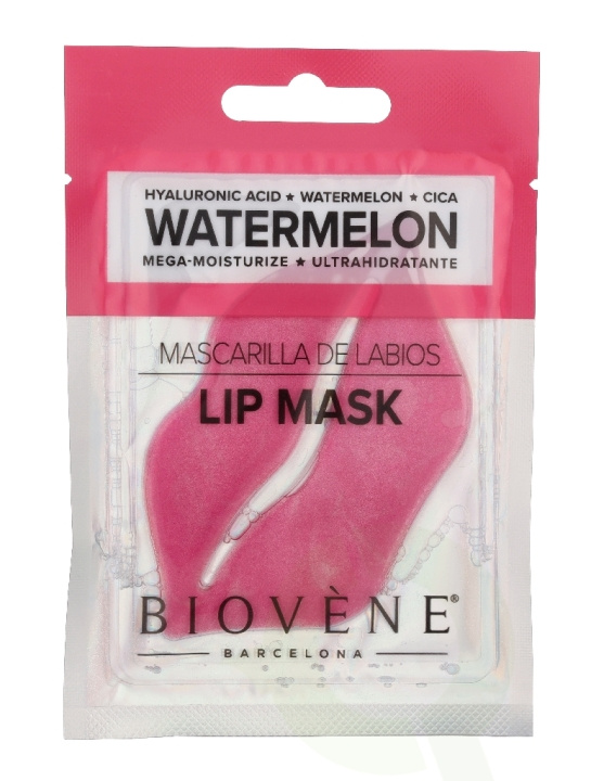 Biovene Watermelon Mega-Moisturize Lip Mask 0 ryhmässä KAUNEUS JA TERVEYS / Ihonhoito / Kasvot / Naamiot @ TP E-commerce Nordic AB (D39617)