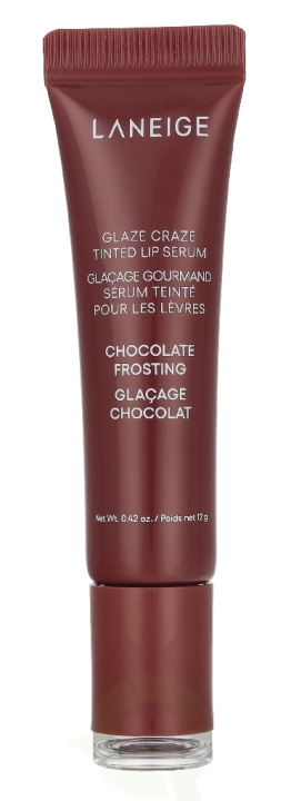 Laneige Glaze Craze Tinted Lip Serum 12 g Chocolate Frosting ryhmässä KAUNEUS JA TERVEYS / Meikit / Huulet / Huulivoide @ TP E-commerce Nordic AB (D39660)
