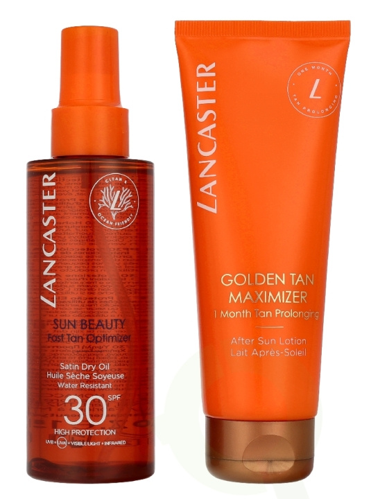 Lancaster My Sun Routine Set 275 ml Tannng Oil 150ml/After Sun Body Milk 125ml ryhmässä KAUNEUS JA TERVEYS / Ihonhoito / Rusketus / Aurinkosuoja @ TP E-commerce Nordic AB (D39693)