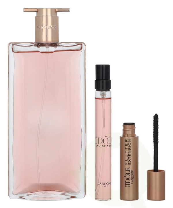 Lancome Lancôme Idole Giftset 62 ml Edp Spray 50ml/Edp Spray 10ml/#01 Black Lash Idole Flutter Extension Mascara 2ml ryhmässä KAUNEUS JA TERVEYS / Lahjapakkaukset / Naisten lahjapakkaukset @ TP E-commerce Nordic AB (D39697)