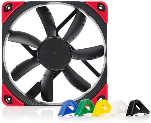 Noctua NF-S12A PWM chromax.blac.swap -kotelotuuletin, 120 mm ryhmässä TIETOKOONET & TARVIKKEET / Tietokoneen komponentit / Jäähdytys @ TP E-commerce Nordic AB (D39773)