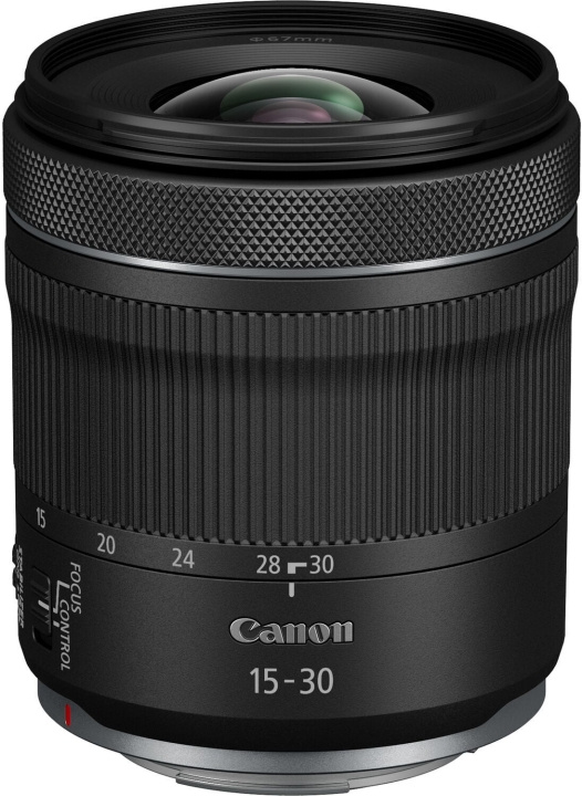 Canon RF 15-30mm F4.5-6.3 IS STM -laajakulmaobjektiivi ryhmässä KODINELEKTRONIIKKA / Valokuvat & Videot / Valokuvauslaitteet / Kameran linssit ja tarvikkeet @ TP E-commerce Nordic AB (D39818)