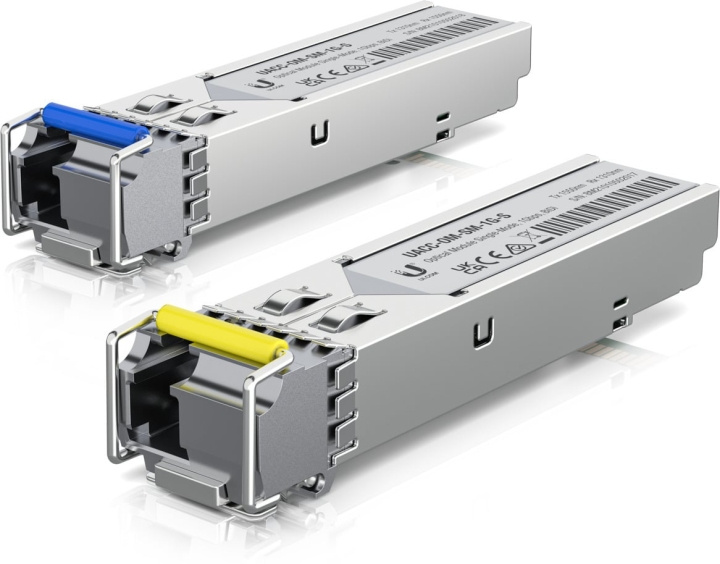 Ubiquiti SFP Single-Mode -moduuli pari, 2-pack ryhmässä TIETOKOONET & TARVIKKEET / Verkko @ TP E-commerce Nordic AB (D39892)