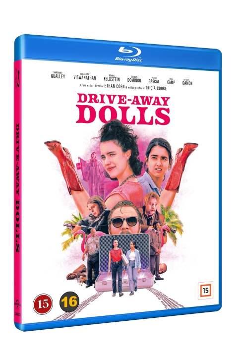 DRIVE-AWAY DOLLS - (Blu-ray) ryhmässä KODINELEKTRONIIKKA / Ääni & Kuva / TV & Tarvikkeet / Elokuvat / Blu-ray @ TP E-commerce Nordic AB (D39989)