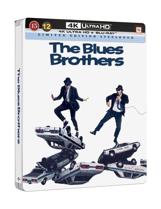The Blues Brothers – Steelbook (4K + BD) ryhmässä KODINELEKTRONIIKKA / Ääni & Kuva / TV & Tarvikkeet / Elokuvat / Blu-ray @ TP E-commerce Nordic AB (D39994)