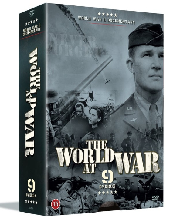 SMD Verden i Krig (Dokumentti toisesta maailmansodasta) (9 levyä) WORLD AT WAR (9 DVD:n box-sarja) ryhmässä KODINELEKTRONIIKKA / Ääni & Kuva / TV & Tarvikkeet / Elokuvat / DVD @ TP E-commerce Nordic AB (D40028)