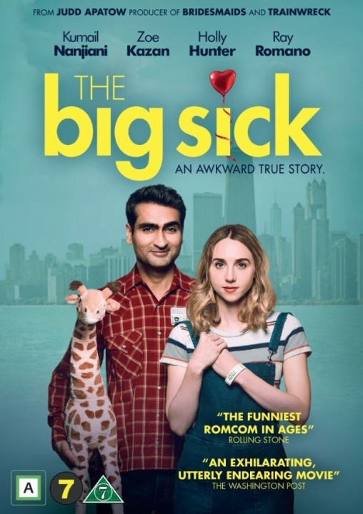 Big Sick, The - DVD ryhmässä KODINELEKTRONIIKKA / Ääni & Kuva / TV & Tarvikkeet / Elokuvat / DVD @ TP E-commerce Nordic AB (D40042)