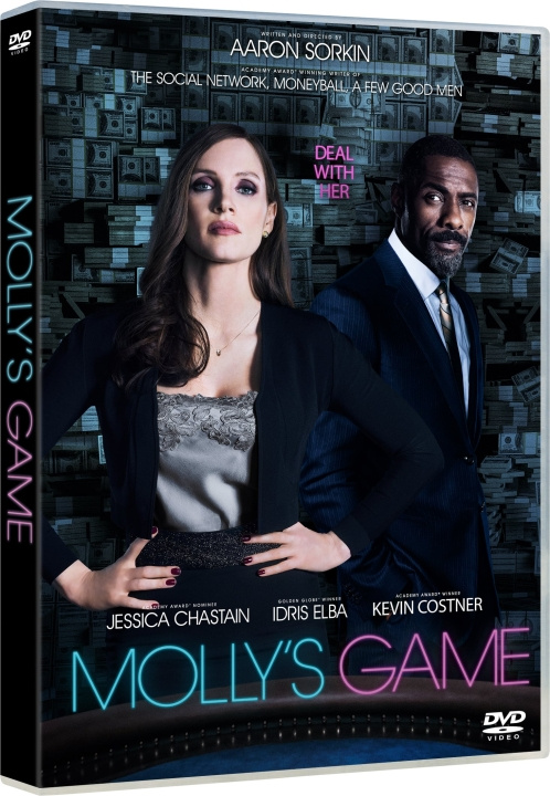 Molly\'s Game - DVD ryhmässä KODINELEKTRONIIKKA / Ääni & Kuva / TV & Tarvikkeet / Elokuvat / DVD @ TP E-commerce Nordic AB (D40044)