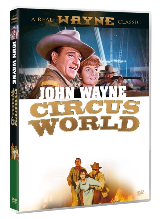 Circus World - The Great wild west show - (John Wayne) End of line (DVD) ryhmässä KODINELEKTRONIIKKA / Ääni & Kuva / TV & Tarvikkeet / Elokuvat / DVD @ TP E-commerce Nordic AB (D40049)