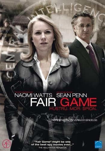 Fair Game (Naomi Watts and Sean Penn) (DVD) ryhmässä KODINELEKTRONIIKKA / Ääni & Kuva / TV & Tarvikkeet / Elokuvat / DVD @ TP E-commerce Nordic AB (D40056)