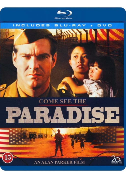 COME SEE THE PARADISE (Dennis Quaid) (Blu-ray) ryhmässä KODINELEKTRONIIKKA / Ääni & Kuva / TV & Tarvikkeet / Elokuvat / Blu-ray @ TP E-commerce Nordic AB (D40145)