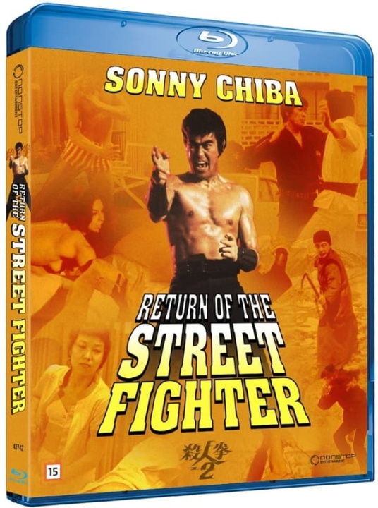 RETURN OF THE STREET FIGHTER (Sonny Chiba) (Blu-ray) ryhmässä KODINELEKTRONIIKKA / Ääni & Kuva / TV & Tarvikkeet / Elokuvat / Blu-ray @ TP E-commerce Nordic AB (D40154)