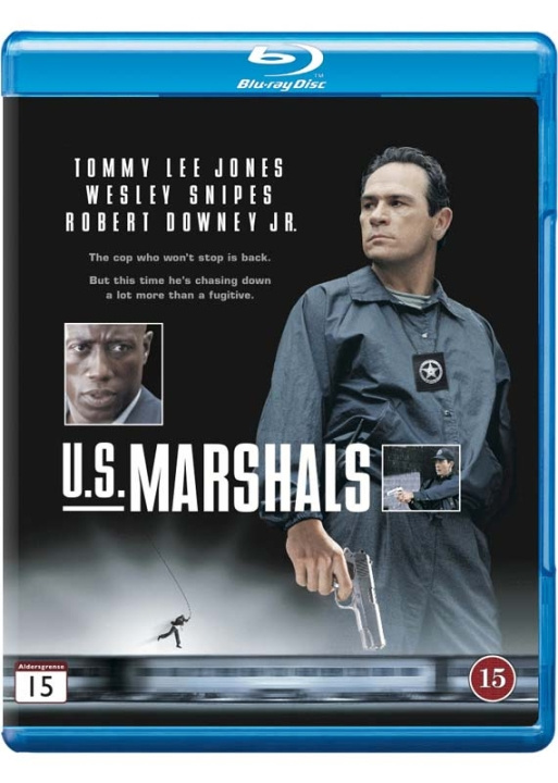 U.S. MARSHALS Blu-ray (Tommy Lee Jonesin klassikkoelokuva) ryhmässä KODINELEKTRONIIKKA / Ääni & Kuva / TV & Tarvikkeet / Elokuvat / Blu-ray @ TP E-commerce Nordic AB (D40207)