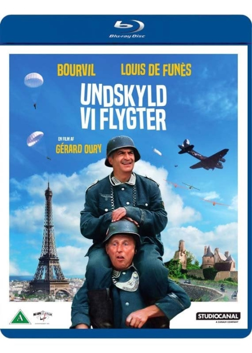 UNDSKYLD VI FLYGTER / La Grande Vadrouille / Älä katso nyt... Meitä ammutaan! ryhmässä KODINELEKTRONIIKKA / Ääni & Kuva / TV & Tarvikkeet / Elokuvat / Blu-ray @ TP E-commerce Nordic AB (D40249)