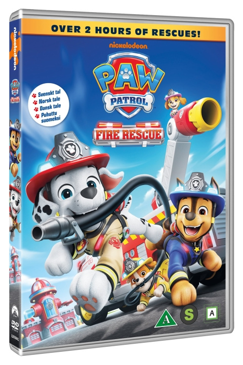 Paw Patrol: Fire Rescue (DVD) ryhmässä KODINELEKTRONIIKKA / Ääni & Kuva / TV & Tarvikkeet / Elokuvat / DVD @ TP E-commerce Nordic AB (D40295)