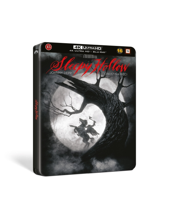 Sleepy Hollow – Steelbook ryhmässä KODINELEKTRONIIKKA / Ääni & Kuva / TV & Tarvikkeet / Elokuvat / Blu-ray @ TP E-commerce Nordic AB (D40301)