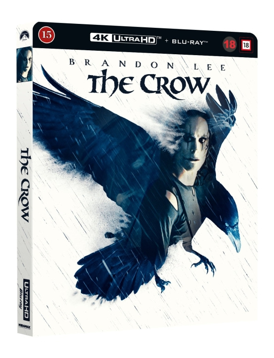The Crow - Steelbook (4K UHD + BD) ryhmässä KODINELEKTRONIIKKA / Ääni & Kuva / TV & Tarvikkeet / Elokuvat / Blu-ray @ TP E-commerce Nordic AB (D40305)