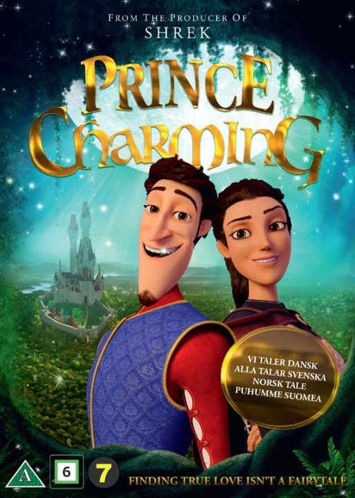 Universal Sony Pictures Nordic Prinssi Charming -DVD (Shrek-elokuvien tekijöiltä, tanskankielinen, ruotsinkielinen, norjakielinen ja suomenkielinen) ryhmässä KODINELEKTRONIIKKA / Ääni & Kuva / TV & Tarvikkeet / Elokuvat / DVD @ TP E-commerce Nordic AB (D40333)