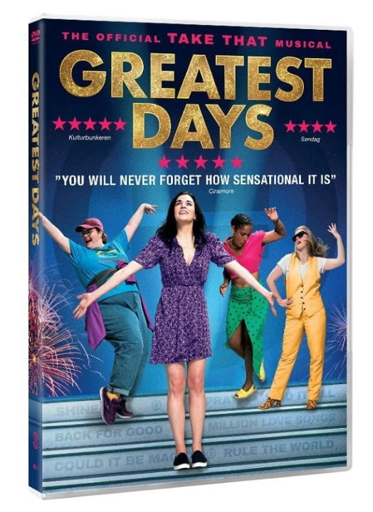 GREATEST DAYS (DVD) ryhmässä KODINELEKTRONIIKKA / Ääni & Kuva / TV & Tarvikkeet / Elokuvat / DVD @ TP E-commerce Nordic AB (D40349)