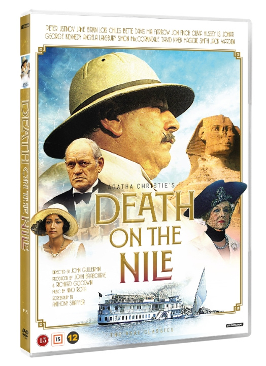 Death On Nile (DVD) ryhmässä KODINELEKTRONIIKKA / Ääni & Kuva / TV & Tarvikkeet / Elokuvat / DVD @ TP E-commerce Nordic AB (D40353)