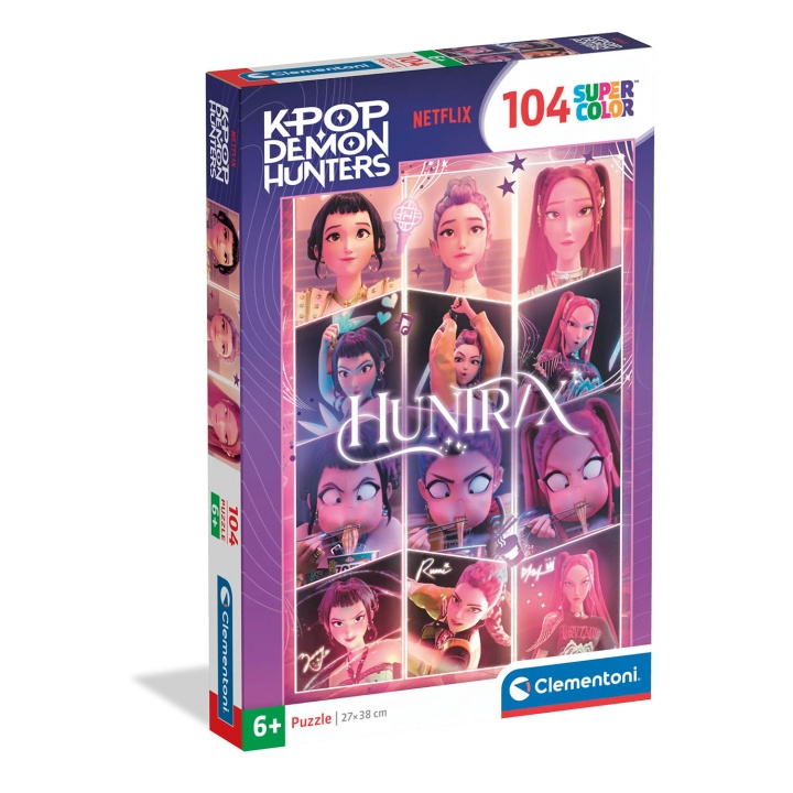 KPop Demon Hunters Palapeli 104 Pcs KPOP Demon Hunters (2) ryhmässä URHEILU, VAPAA-AIKA JA HARRASTUS / Harrastus / Palapeli @ TP E-commerce Nordic AB (D40539)