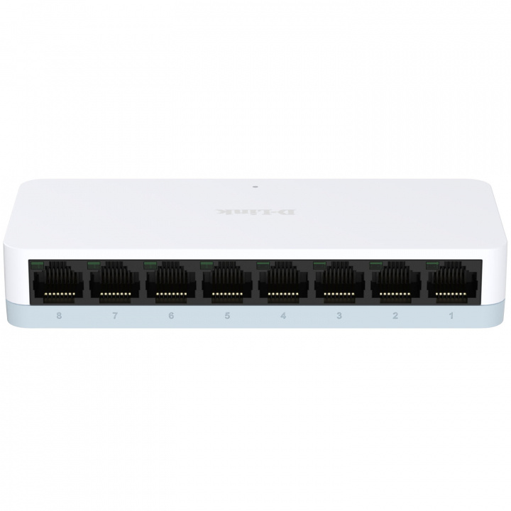 D-Link DES-1008C/E 8-Port Fast Ethernet Switch ryhmässä TIETOKOONET & TARVIKKEET / Verkko / Kytkimet @ TP E-commerce Nordic AB (D40666)