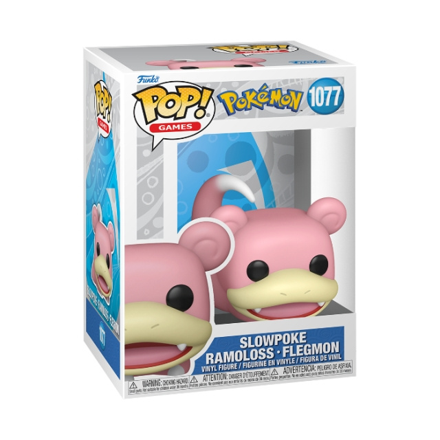 Funko Pop! Pokémon Slowpoke -vinyylifiguuri (86363) ryhmässä LELUT, TUOTTEET LAPSILLE JA VAUVOILLE / Leikkikalut, Askartelu &Pelit / Figuurit, miniatyyrit ja tarvikkeet @ TP E-commerce Nordic AB (D40699)