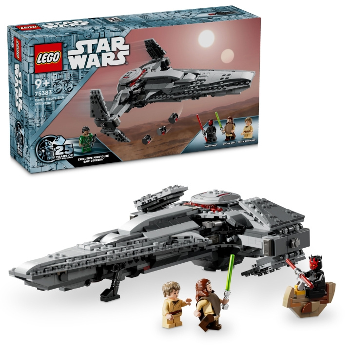 LEGO Star Wars™ – Darth Maulin Sith Infiltrator™ (75383) ryhmässä LELUT, TUOTTEET LAPSILLE JA VAUVOILLE / Leikkikalut, Askartelu &Pelit / Rakennuslelut / Lego @ TP E-commerce Nordic AB (D40702)