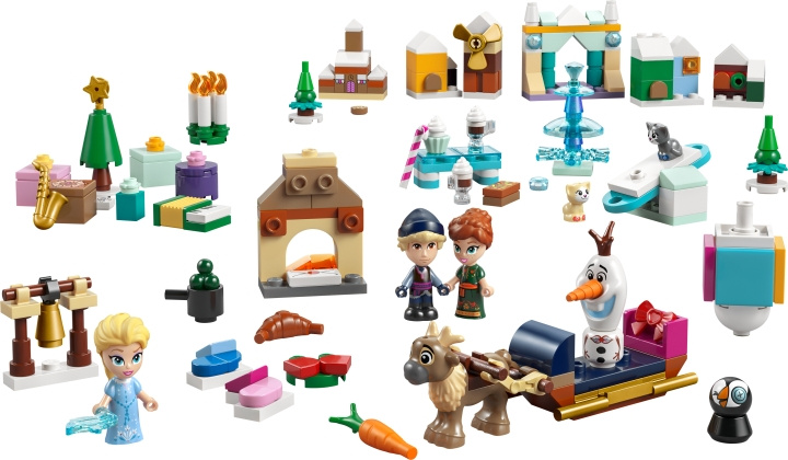 LEGO Disney-prinsessat - joulukalenteri (43273) ryhmässä LELUT, TUOTTEET LAPSILLE JA VAUVOILLE / Leikkikalut, Askartelu &Pelit / Rakennuslelut / Lego @ TP E-commerce Nordic AB (D40716)