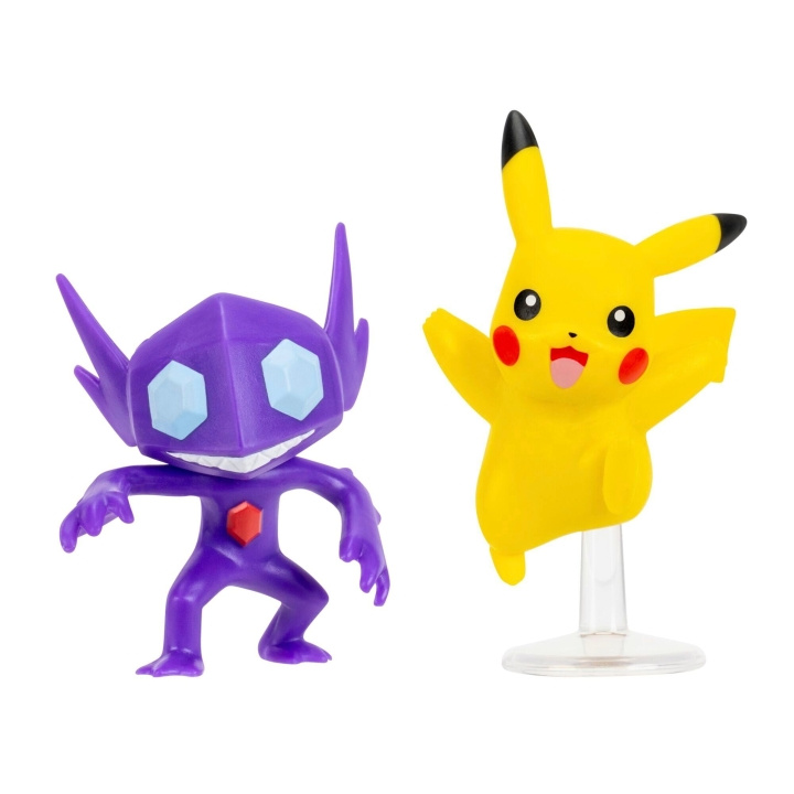 Pokémon Taisteluhahmot, 2 kpl:n pakkaus – Sableye & Pikachu (PKW4062) ryhmässä LELUT, TUOTTEET LAPSILLE JA VAUVOILLE / Leikkikalut, Askartelu &Pelit / Figuurit, miniatyyrit ja tarvikkeet @ TP E-commerce Nordic AB (D40717)