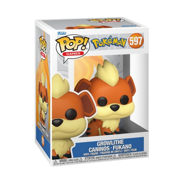 Funko Pop! Pokémon Growlithe (74229) ryhmässä LELUT, TUOTTEET LAPSILLE JA VAUVOILLE / Leikkikalut, Askartelu &Pelit / Figuurit, miniatyyrit ja tarvikkeet @ TP E-commerce Nordic AB (D40722)