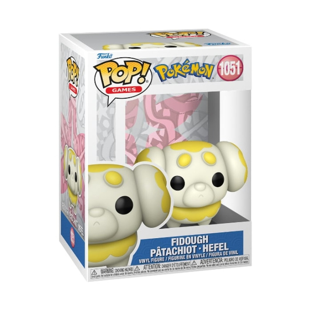 Funko Pop! Vinyl Pokemon Fidough (83855) ryhmässä LELUT, TUOTTEET LAPSILLE JA VAUVOILLE / Leikkikalut, Askartelu &Pelit / Figuurit, miniatyyrit ja tarvikkeet @ TP E-commerce Nordic AB (D40724)
