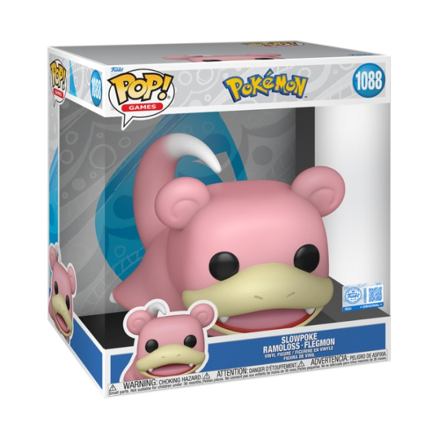 Funko Pop! 10 Pokemon Slowpoke (87193) ryhmässä LELUT, TUOTTEET LAPSILLE JA VAUVOILLE / Leikkikalut, Askartelu &Pelit / Figuurit, miniatyyrit ja tarvikkeet @ TP E-commerce Nordic AB (D40725)