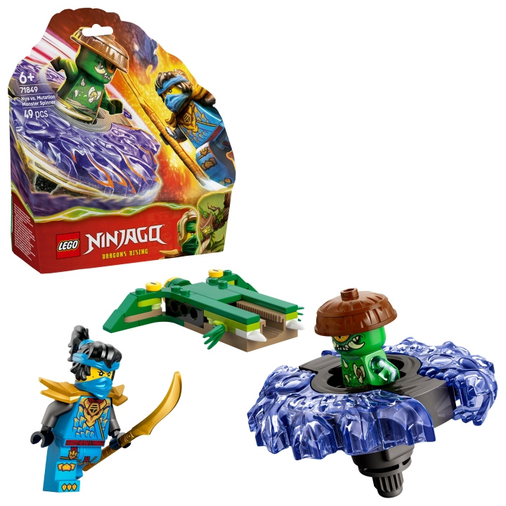 LEGO Ninjago – Nya vs. mutaatiomonsteri-spinner (71849) ryhmässä LELUT, TUOTTEET LAPSILLE JA VAUVOILLE / Leikkikalut, Askartelu &Pelit / Rakennuslelut / Lego @ TP E-commerce Nordic AB (D40740)