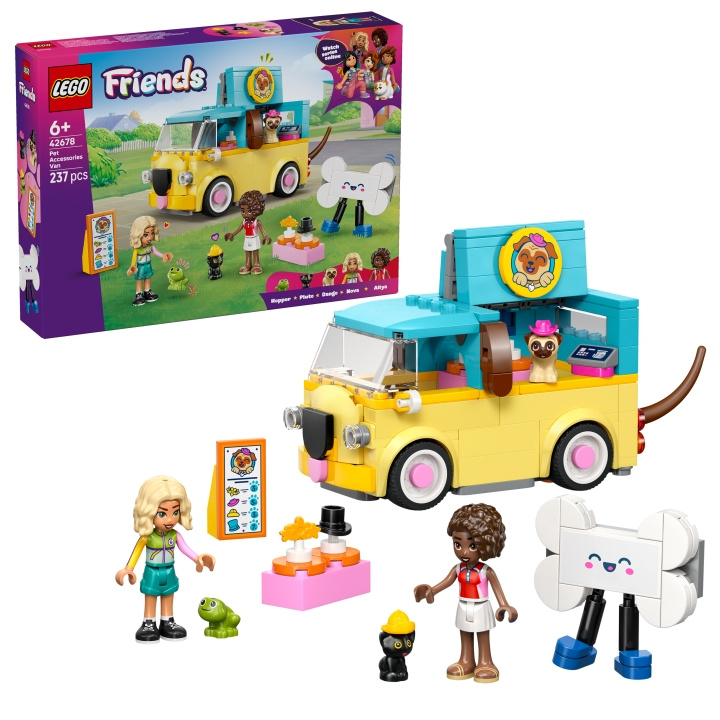 LEGO LEGO Friends – Lemmikkitarvikkeiden pakettiauto (42678) ryhmässä LELUT, TUOTTEET LAPSILLE JA VAUVOILLE / Leikkikalut, Askartelu &Pelit / Rakennuslelut / Lego @ TP E-commerce Nordic AB (D40741)