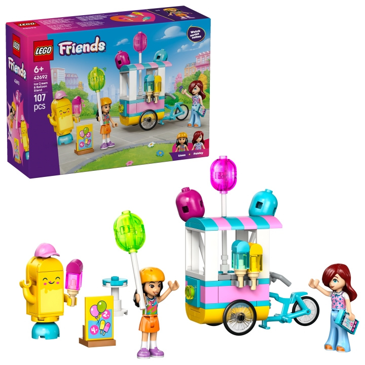 LEGO LEGO Friends – Jäätelö- ja ilmapallokioski (42692) ryhmässä LELUT, TUOTTEET LAPSILLE JA VAUVOILLE / Leikkikalut, Askartelu &Pelit / Rakennuslelut / Lego @ TP E-commerce Nordic AB (D40743)