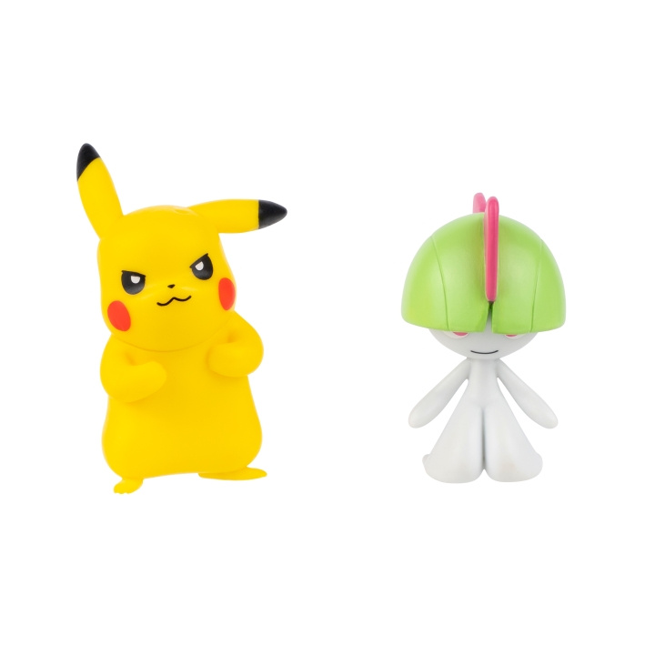 Pokémon Taisteluhahmot, 2 kpl: Ralts & Pikachu (PKW4059) ryhmässä LELUT, TUOTTEET LAPSILLE JA VAUVOILLE / Leikkikalut, Askartelu &Pelit / Figuurit, miniatyyrit ja tarvikkeet @ TP E-commerce Nordic AB (D40745)