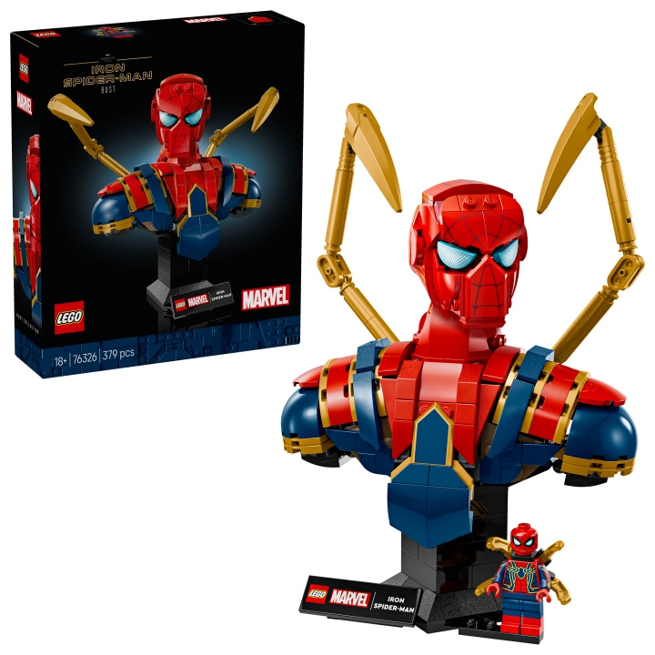 LEGO Super Heroes – Iron Spider-Man -rintakuva (76326) ryhmässä LELUT, TUOTTEET LAPSILLE JA VAUVOILLE / Leikkikalut, Askartelu &Pelit / Rakennuslelut / Lego @ TP E-commerce Nordic AB (D40756)