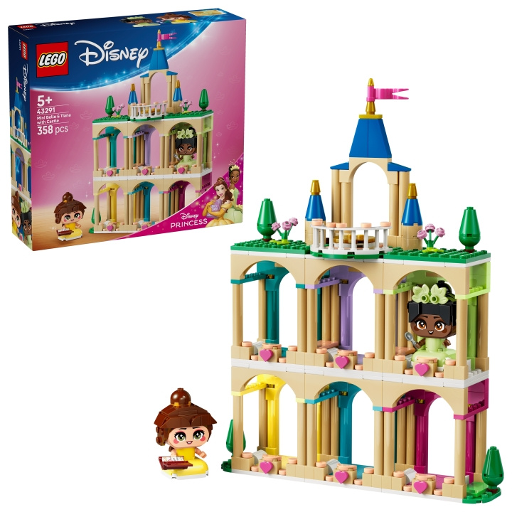 LEGO Disney Princess – Mini Belle ja Tiana linnan kanssa (43291) ryhmässä LELUT, TUOTTEET LAPSILLE JA VAUVOILLE / Leikkikalut, Askartelu &Pelit / Rakennuslelut / Lego @ TP E-commerce Nordic AB (D40763)