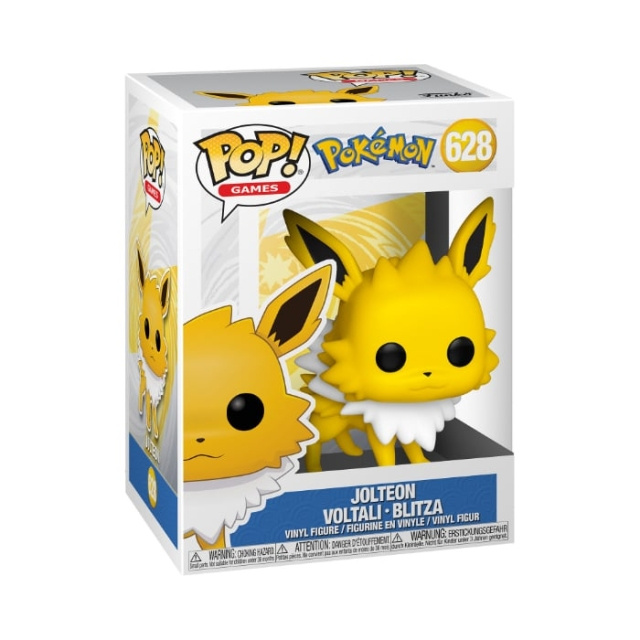 Funko Pop! Pokémon Jolteon (EMEA) (63694) ryhmässä LELUT, TUOTTEET LAPSILLE JA VAUVOILLE / Leikkikalut, Askartelu &Pelit / Figuurit, miniatyyrit ja tarvikkeet @ TP E-commerce Nordic AB (D40773)