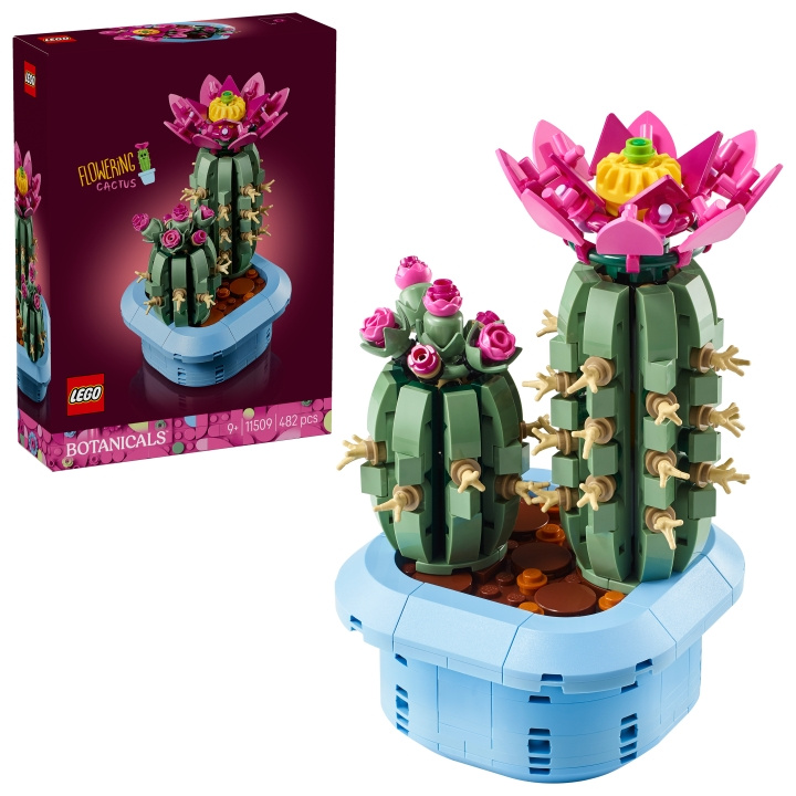 LEGO Botanicals – Kukkiva kaktus (11509) ryhmässä LELUT, TUOTTEET LAPSILLE JA VAUVOILLE / Leikkikalut, Askartelu &Pelit / Rakennuslelut / Lego @ TP E-commerce Nordic AB (D40778)