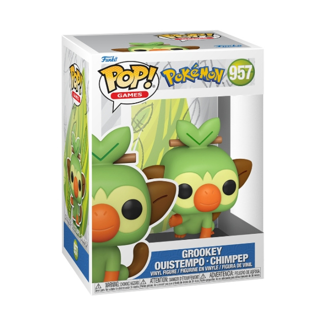 Funko Pop! Pokémon Grookey (70976) ryhmässä LELUT, TUOTTEET LAPSILLE JA VAUVOILLE / Leikkikalut, Askartelu &Pelit / Figuurit, miniatyyrit ja tarvikkeet @ TP E-commerce Nordic AB (D40788)