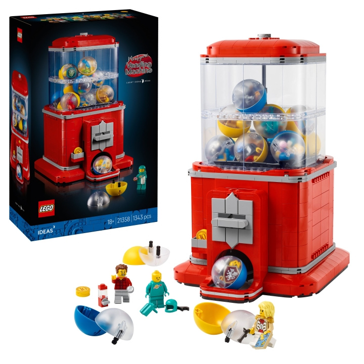 LEGO Ideoita – Minihahmojen automaatti (21358) ryhmässä LELUT, TUOTTEET LAPSILLE JA VAUVOILLE / Leikkikalut, Askartelu &Pelit / Rakennuslelut / Lego @ TP E-commerce Nordic AB (D40797)