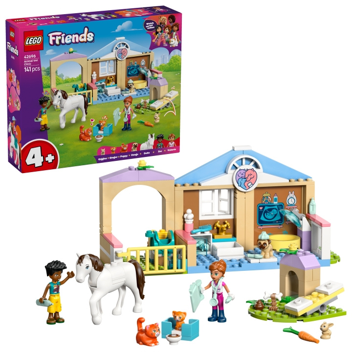 LEGO LEGO Friends – Eläinlääkäriasema (42696) ryhmässä LELUT, TUOTTEET LAPSILLE JA VAUVOILLE / Leikkikalut, Askartelu &Pelit / Rakennuslelut / Lego @ TP E-commerce Nordic AB (D40803)